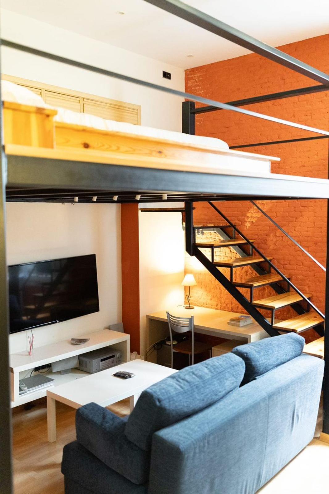 Apartament Increible Loft A 5 Min Del Retiro & Wizink Madryt Zewnętrze zdjęcie