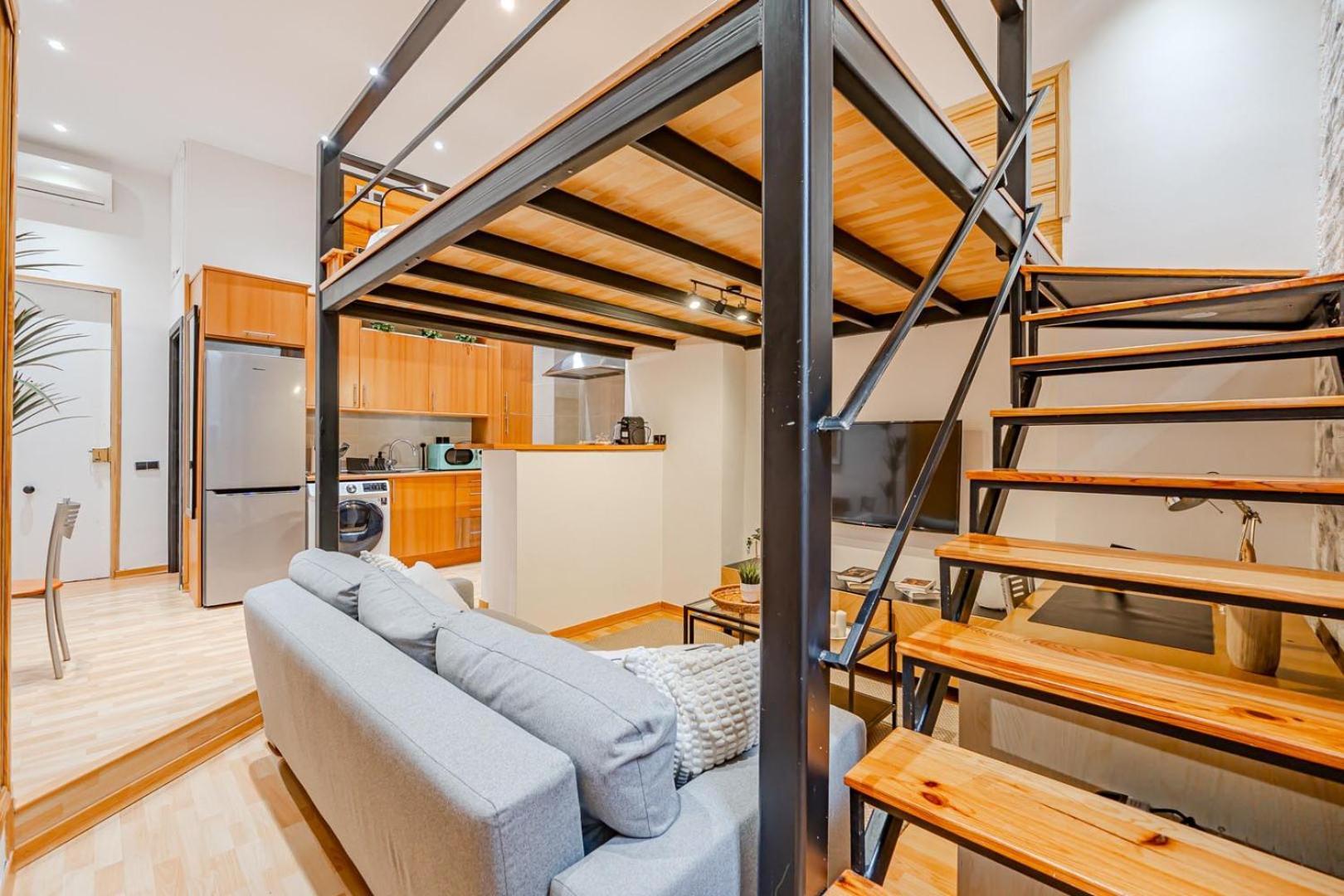 Apartament Increible Loft A 5 Min Del Retiro & Wizink Madryt Zewnętrze zdjęcie